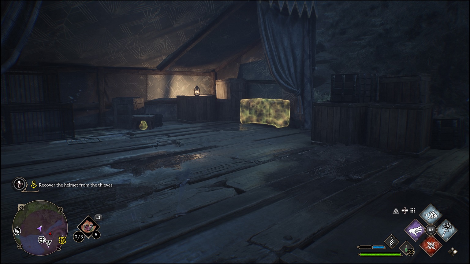 Hogwarts Legacy - The Helm of Urtkot chest location