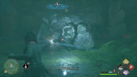 Hogwarts Legacy - Southeast of Northern South Sea Bog Floo Flame Depulso Step 1