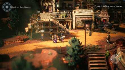 Octopath Traveler 2 - Osvald Chapter 5 Walkthrough - Check on the villagers