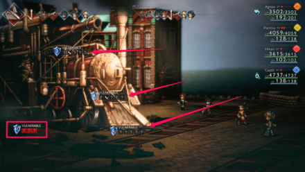 Octopath Traveler 2 - Focus on Front Parts