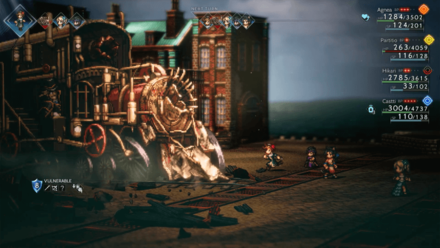 Octopath Traveler 2 - Launch Heavy Attacks
