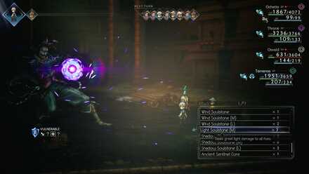 Octopath Traveler 2 - Osvald Chapter 5 Walkthrough - Use Soulstones