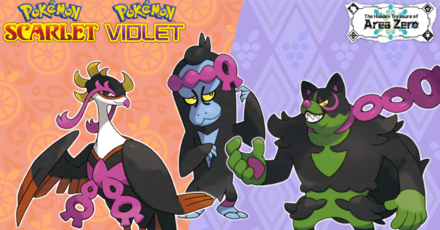 Pokemon Scarlet Violet - Momotaro Trio DLC