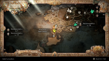 Octopath Traveler 2 Brightlands New Delsta