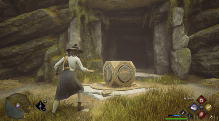 Hogwarts Legacy - Cast Incendio or Confringo on the Cube