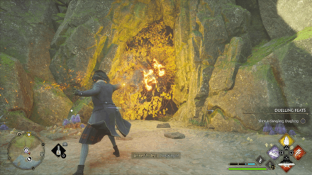 Hogwarts Legacy - Near the Coast South of Feldcroft Floo Flame Step 1