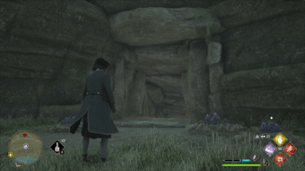 Hogwarts Legacy - North of the Troll Lair North of Feldcroft Floo Flame Step 1