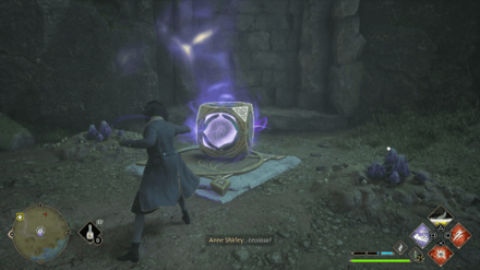 Hogwarts Legacy - North of the Troll Lair North of Feldcroft Floo Flame Step 3