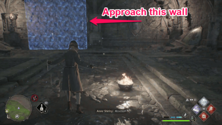 Hogwarts Legacy - West of North Feldcroft Floo Flame Step 2