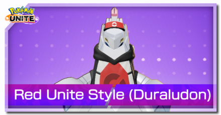Pokemon UNITE - Red Unite Style Duraludon Banner