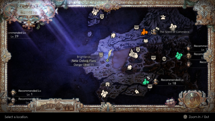 Octopath Traveler 2 New Delsta Flats, Brightlands
