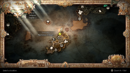 Octopath Traveler 2 - Nameless Village, Toto