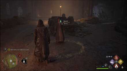 Hogwarts Legacy - meet Natty near the Falbarton Castle