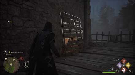 Hogwarts Legacy - path to the gatehouse