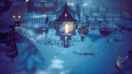 Octopath Traveler 2 - Weapons Shop Stormhail, Winterlands