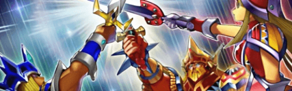 Master Duel - Slifer Arcana Knights Banner