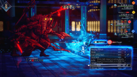 Octopath Traveler 2 - Utilize Sword Attacks