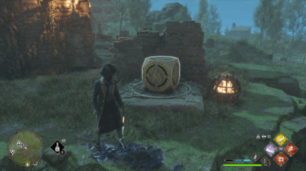 Hogwarts Legacy - East of Rookwood Castle Floo Flame Step 2