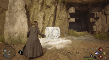 Hogwarts Legacy - Cast Glacius on the Cube