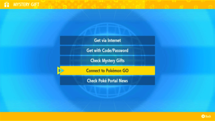Pokemon Scarlet and Violet SV - Connect to Pokemon GO