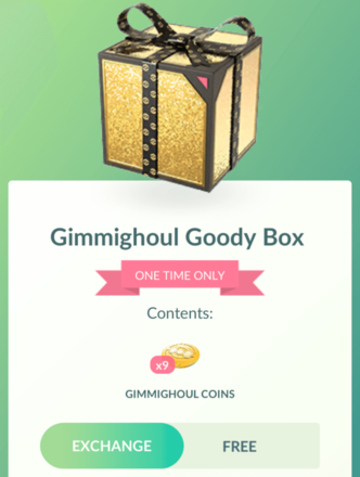 Pokemon Scarlet and Violet SV - Gimmighoul Goody Box
