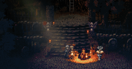 Octopath Traveler 2 - Forsaken Graveyard