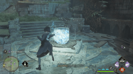 Hogwarts Legacy - South of Irondale Bog Floo Flame Step 3