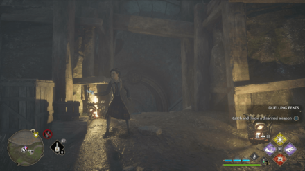 Hogwarts Legacy - Northwest of Irondale Bog Floo Flame Step 1