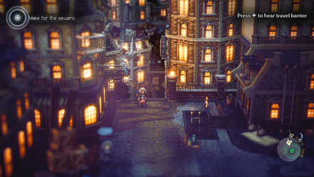 Octopath Traveler 2 - Throne Chapter 4 - Make for the sewers