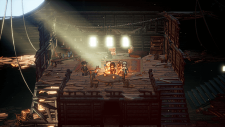 Octopath Traveler 2 - Shipwreck of the Empress