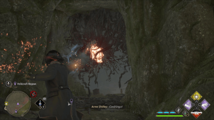 Hogwarts Legacy - Northeast of Feldcroft Catacomb Floo Flame Step 1