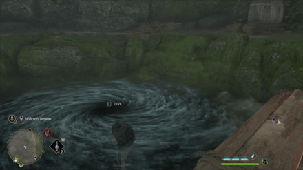 Hogwarts Legacy - Northeast of Feldcroft Catacomb Floo Flame Step 2