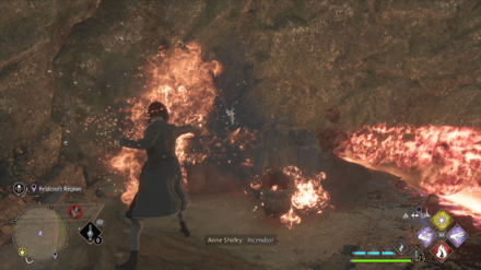 Hogwarts Legacy - Northeast of Feldcroft Catacomb Floo Flame Step 3