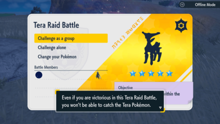 Pokemon Scarlet and Violet - Single Catch Raid