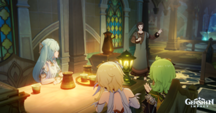 Genshin - Faruzan Hangout Ending 1 - Stories of the Past