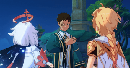 Genshin Impact Destined Encounter Quest Guide - Walkthrough - Talk to Masrur