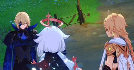 Genshin Impact Destined Encounter Quest Guide - Walkthrough - Talk to Dainsleif