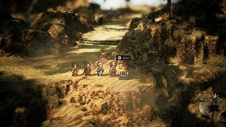 Octopath Traveler 2 - Inspiriting Plum Basket Location