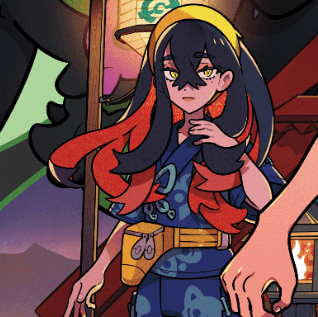 Pokemon SV - Carmine Teal Mask Portrait