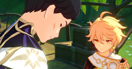 Genshin Impact Fortune-Mocking Pedigree Quest Guide Walkthrough - Talk to Eide