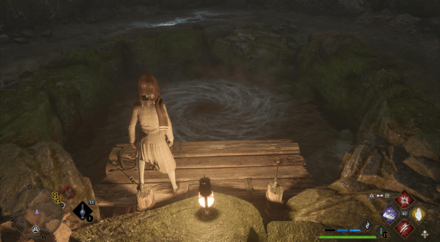 Hogwarts Legacy - Jump in Diving Spot