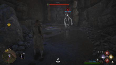 Hogwarts Legacy - Defeat the Inferi Outside the Door