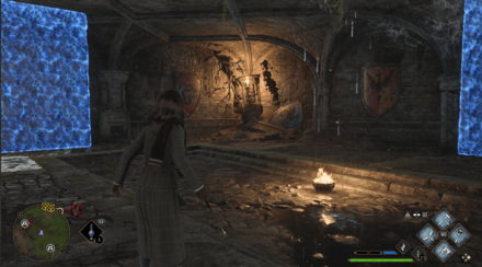 Hogwarts Legacy - Use Revelio then Go through Wall Parallel the Entrance