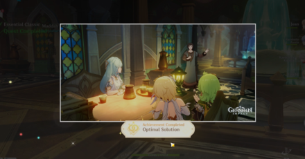 Genshin - Achievement Get After Obtaining All Hangout Endings