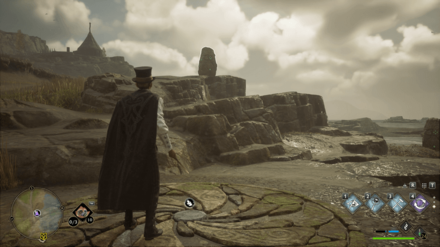 Hogwarts Legacy - Far West of Poidsear Castle Merlin Trial - Slab 1