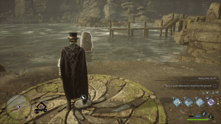 Hogwarts Legacy - Far West of Poidsear Castle Merlin Trial - Slab 3