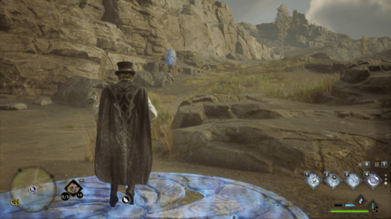 Hogwarts Legacy - Far West of Poidsear Castle Merlin Trial - Slab 5