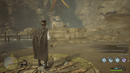 Hogwarts Legacy - Far West of Poidsear Castle Merlin Trial - Slab 4