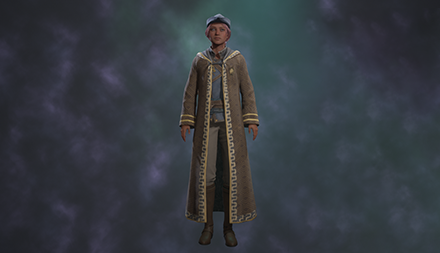 Patterned House Robe