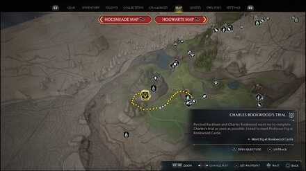 Hogwarts Legacy - meet Fig at Rookwood Castle